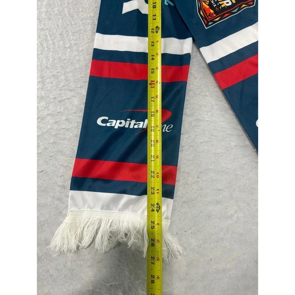 NCAA 2024 Mens Final Four Phoenix Scarf Road Ends Here Capital One Navy Red